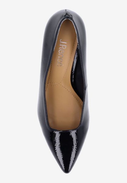 Top view of Anisha BLACK PATENT