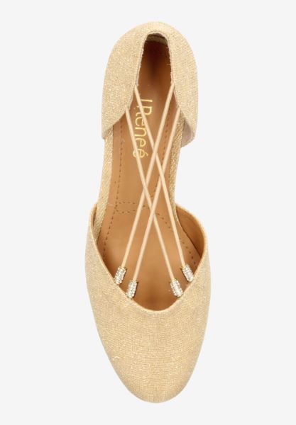 Top view of Charolette GOLD DANCE GLITTER