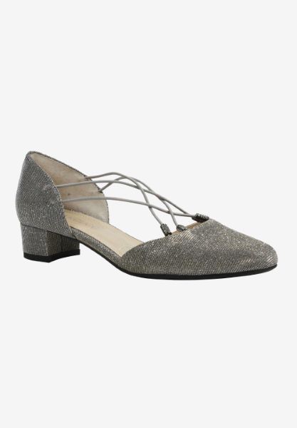 Front view of Charolette Pewter