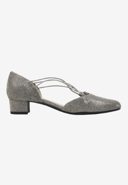 Right side view of Charolette Pewter