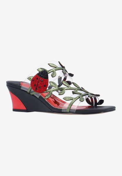 Front view of Coccinella CLEAR/BLACK/RED