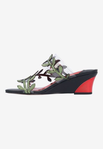 Left side view of Coccinella CLEAR/BLACK/RED