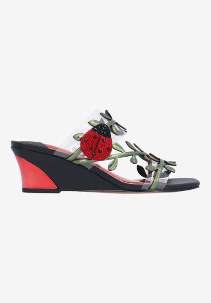 Right side view of Coccinella CLEAR/BLACK/RED