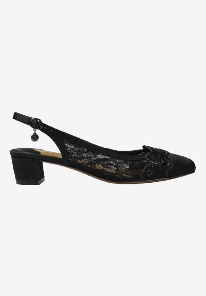 Right side view of Faleece Black/Black Stones