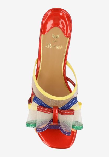 Top view of Finola BRIGHT MULTI MESH/GROSGRAIN