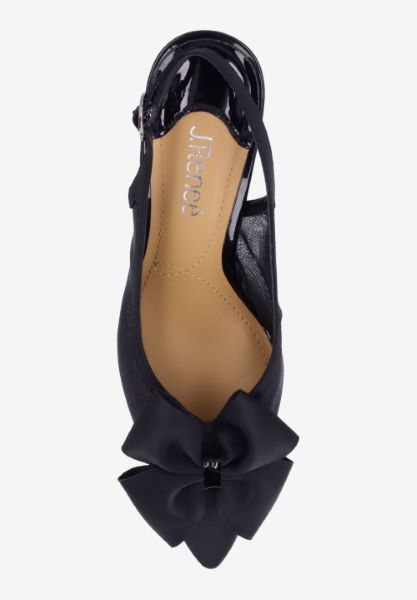 Top view of Kadence BLACK SATIN/MESH