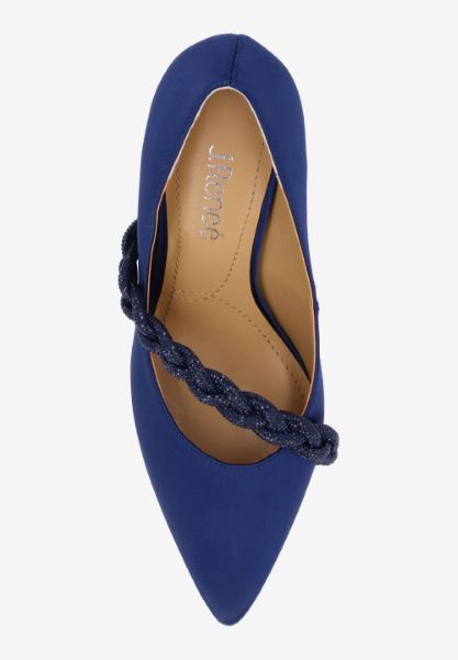 Top view of Nyomee NAVY SATIN