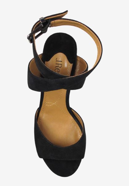 Top view of Soncino Black Suede