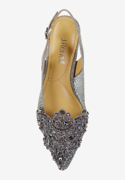 Top view of Strovanni PEWTER GLITTER/SNOW DOT