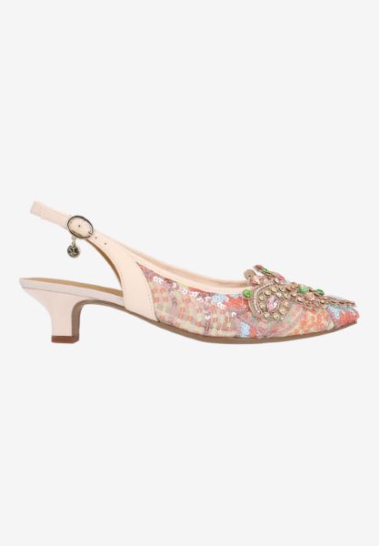 Right side view of Strovanni PINK/PASTEL MULTI