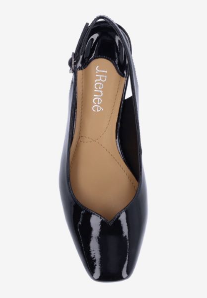 Top view of Taveta BLACK PATENT