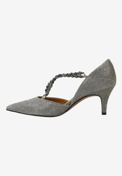 Left side view of Zayna Pewter