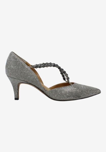 Right side view of Zayna Pewter