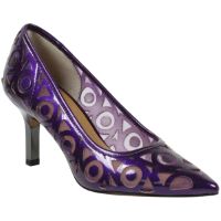 Front view of Jameena PURPLE PEARL PATENT
