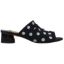 Right side view of Banan Black White Polka Dot