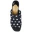 Top view of Banan Black White Polka Dot