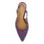 Top view of Viviene PURPLE OMBRE SATIN/STONES