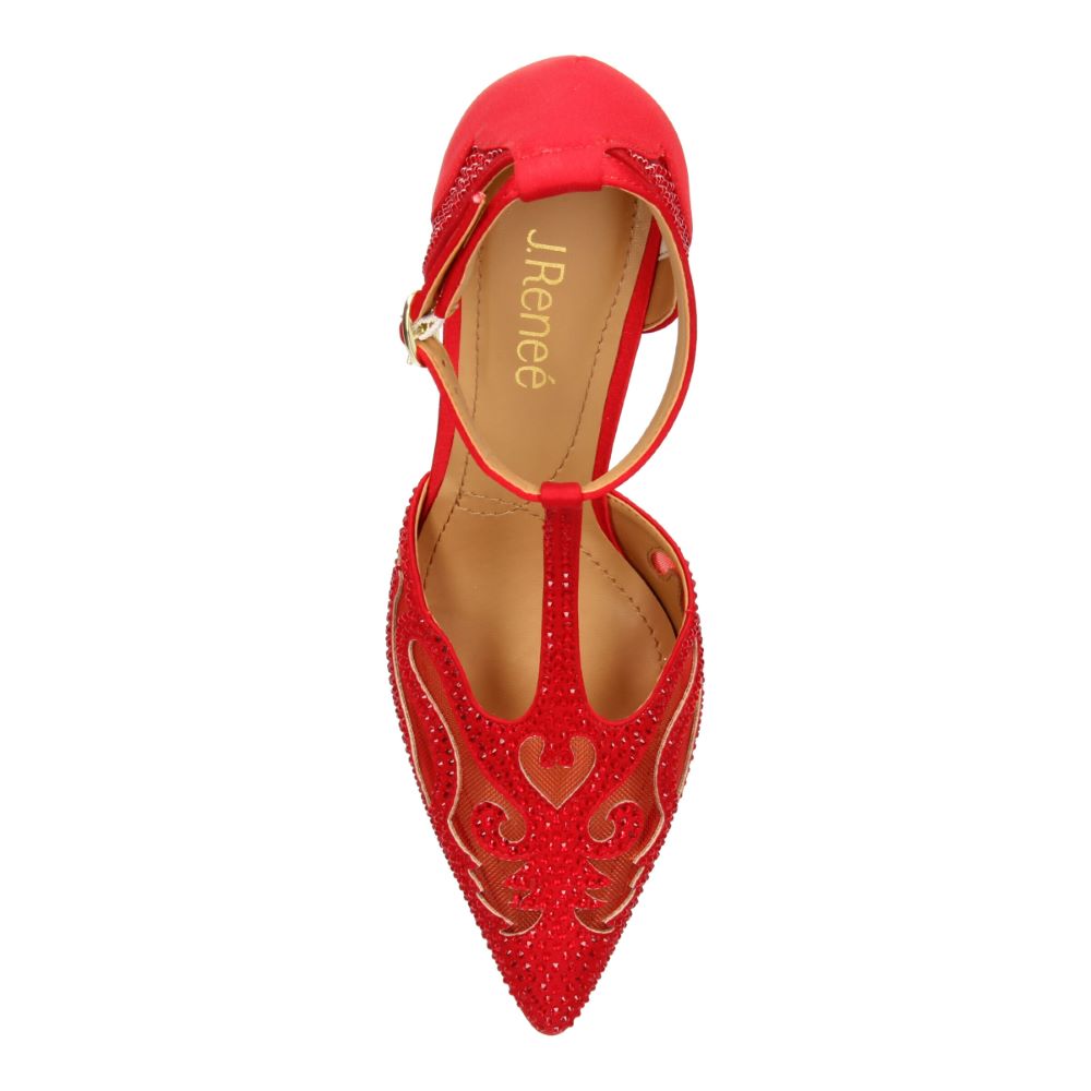 J renee hotsell red pumps